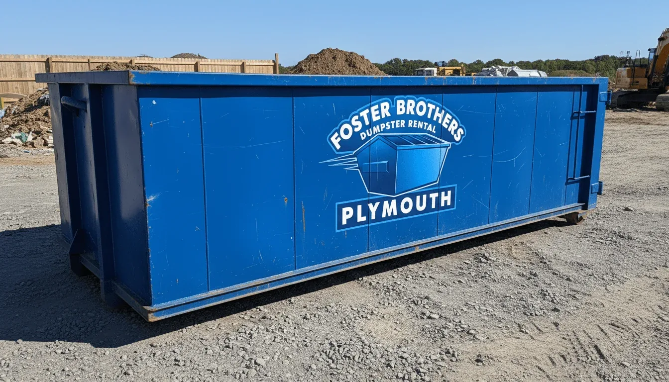 Junk Removal in Plymouth, MA — Foster Brothers Dumpster Rental Plymouth Junk Removal in Plymouth, MA — Foster Brothers Dumpster Rental Plymouth
