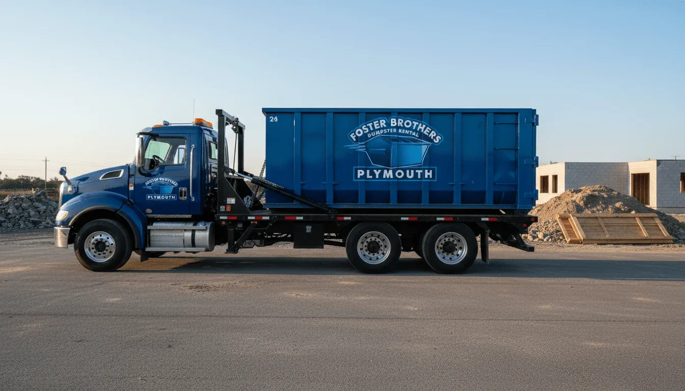 Roll-Off Dumpster Rental in Plymouth, MA &mdash; Foster Brothers Dumpster Rental Plymouth
