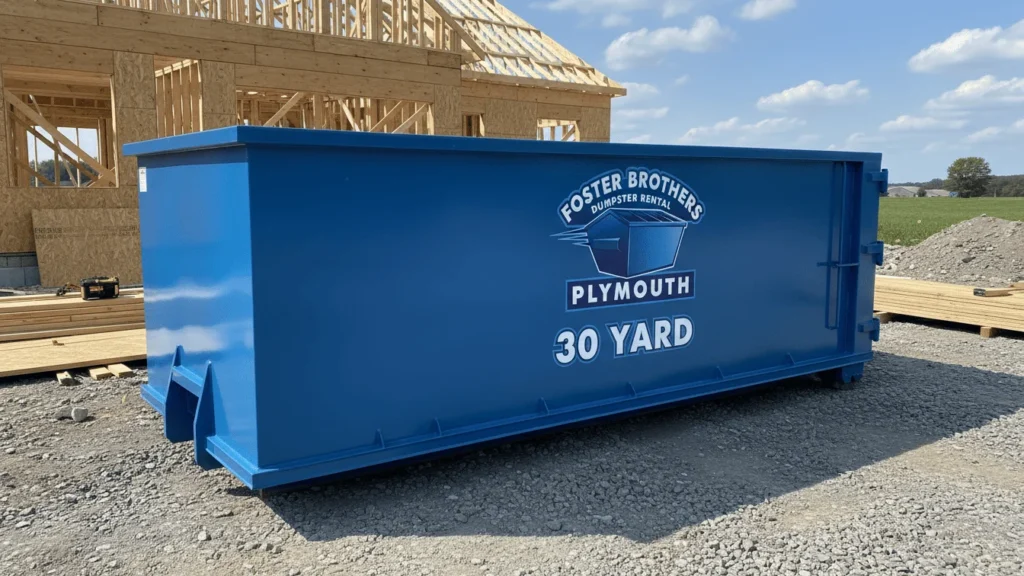 30-Yard Dumpster Rental Plymouth-img