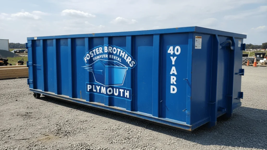 40-Yard Dumpster Rental Plymouth-img