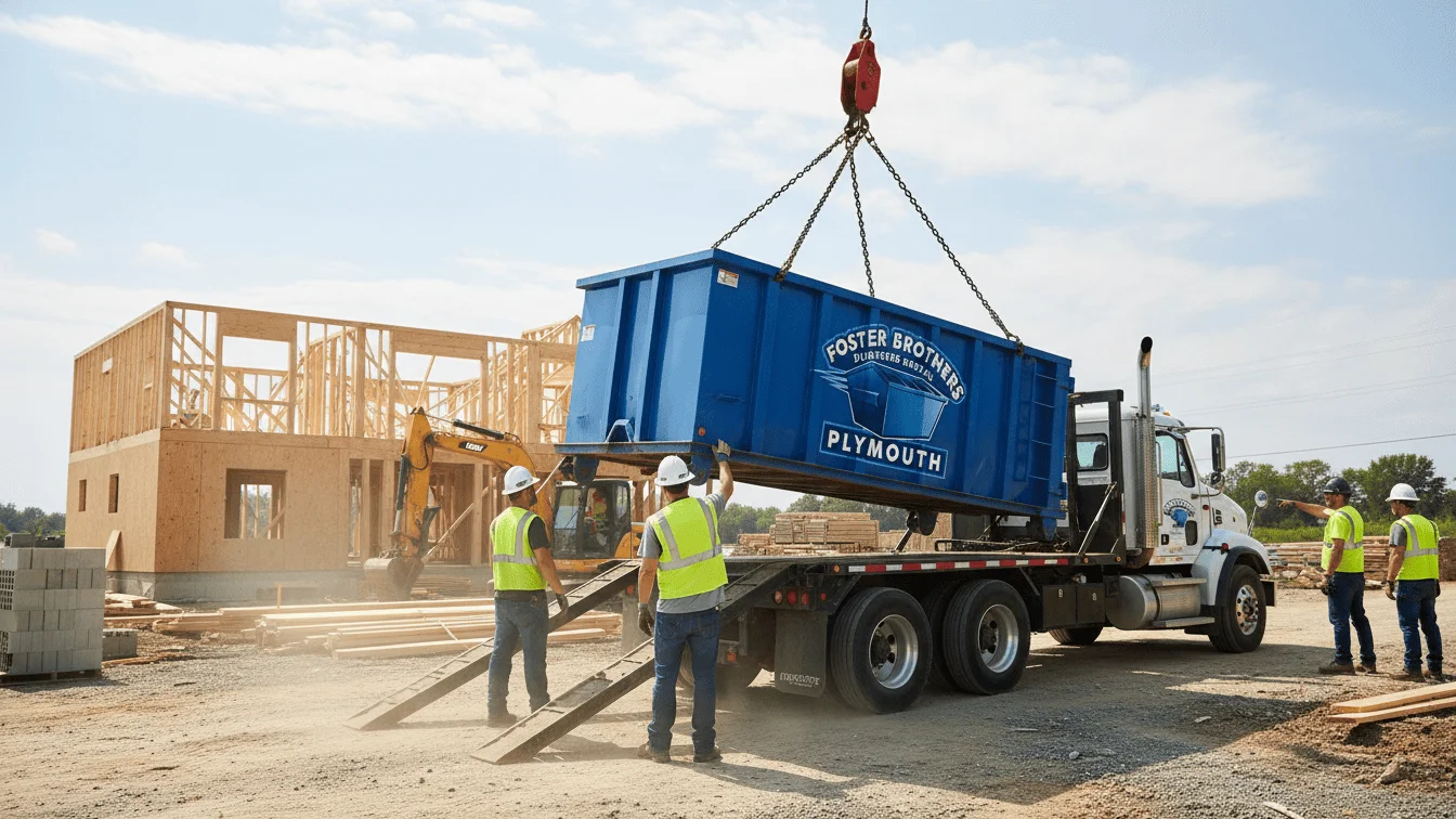Construction Dumpster Rental Plymouth MA-img