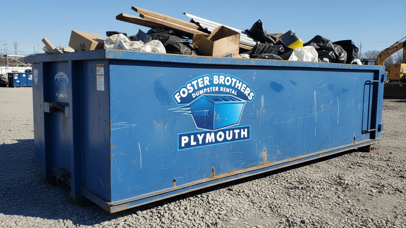 Junk Dumpster Rental Plymouth-img